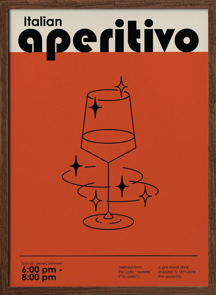 Italian Aperitivo Poster