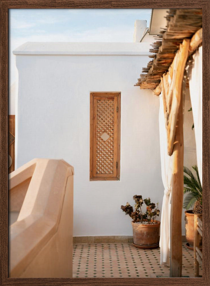 Riad Rooftop Marrakech Poster