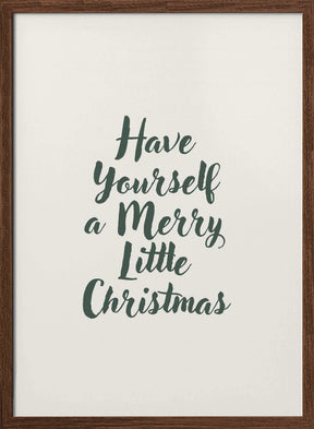 A Merry Little Christmas Poster