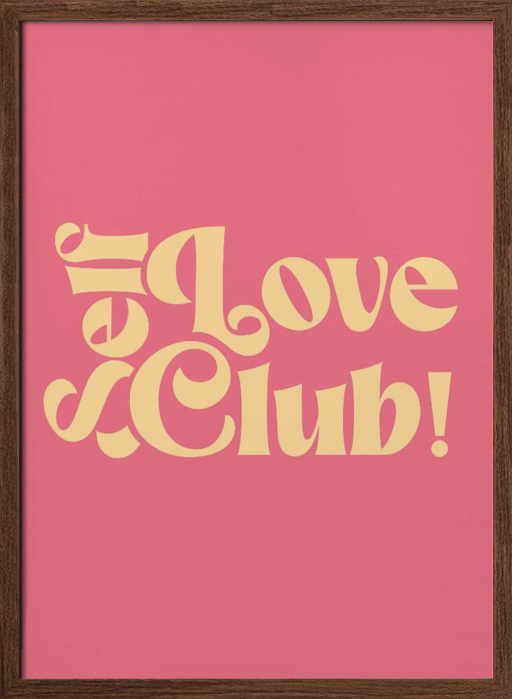 Self Love Club Poster