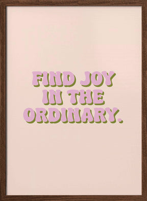 Find Joy Poster