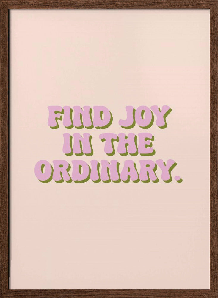 Find Joy Poster