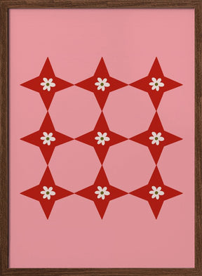 Flower Tile Poster