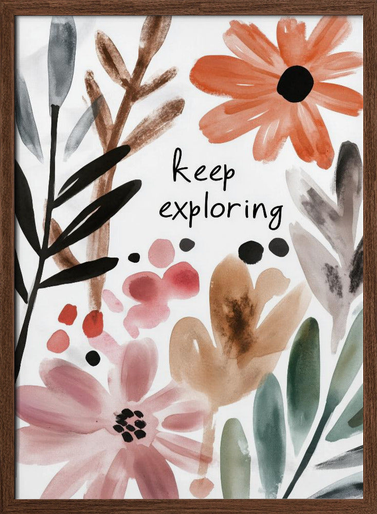 Keep Exploring Poster