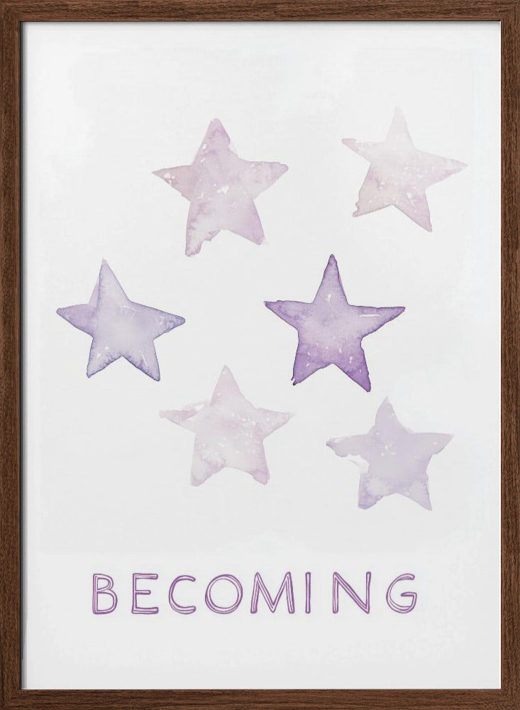 Becoming Poster