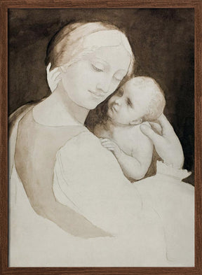 Madonna and Child Poster