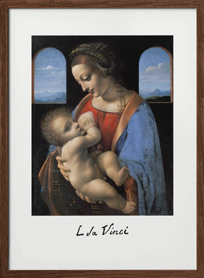 Madonna Litta (mid 1490s) Poster