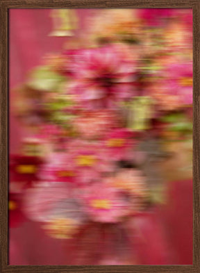 Whimsical Blur | Abstract Floral Motion Photography Poster