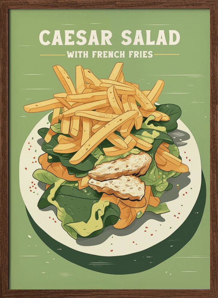 Caesar Salad Poster