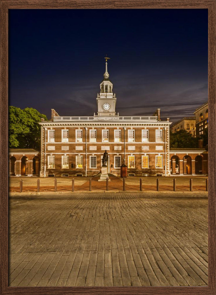 Philadelphia Independence Hall Poster