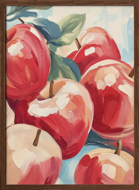 Apples Painting Poster