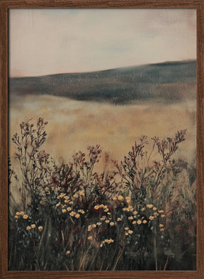 Landscape Flower Poster