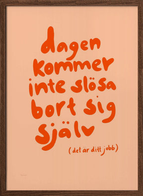 SLÖSERIER Poster