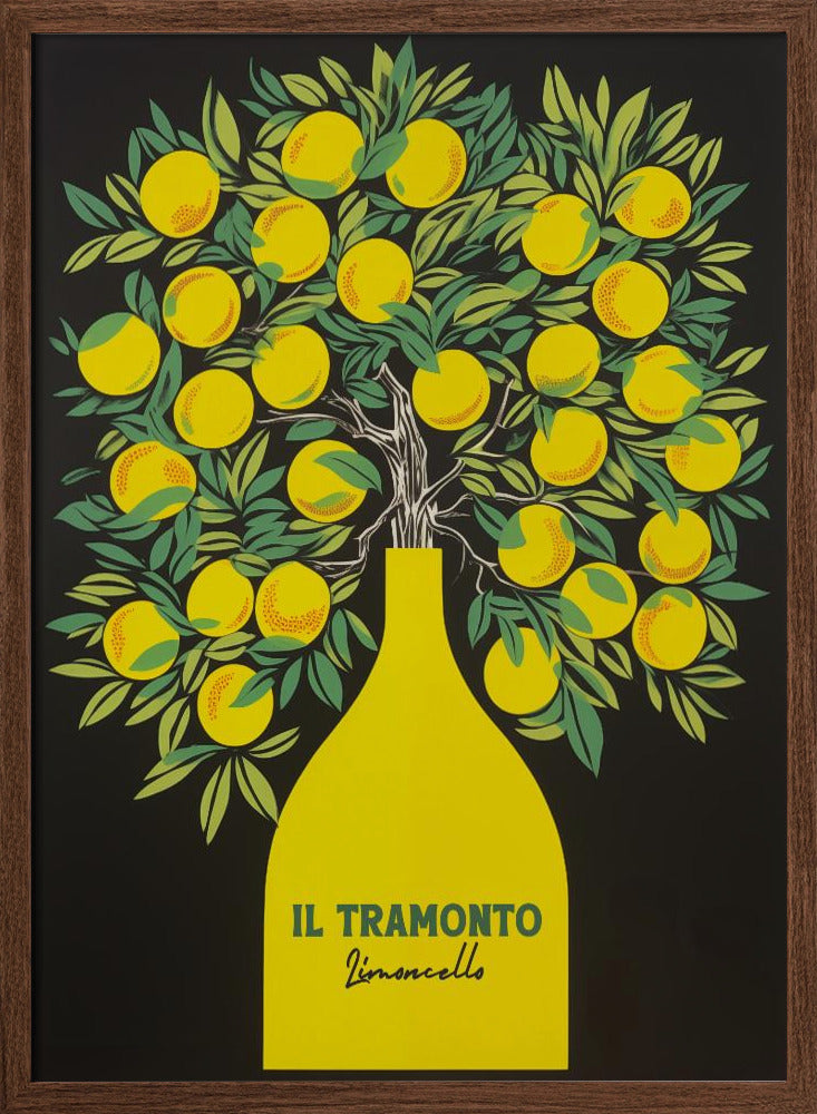 Limoncello Il Tramonto Poster