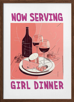 Girl Dinner No 1 Poster