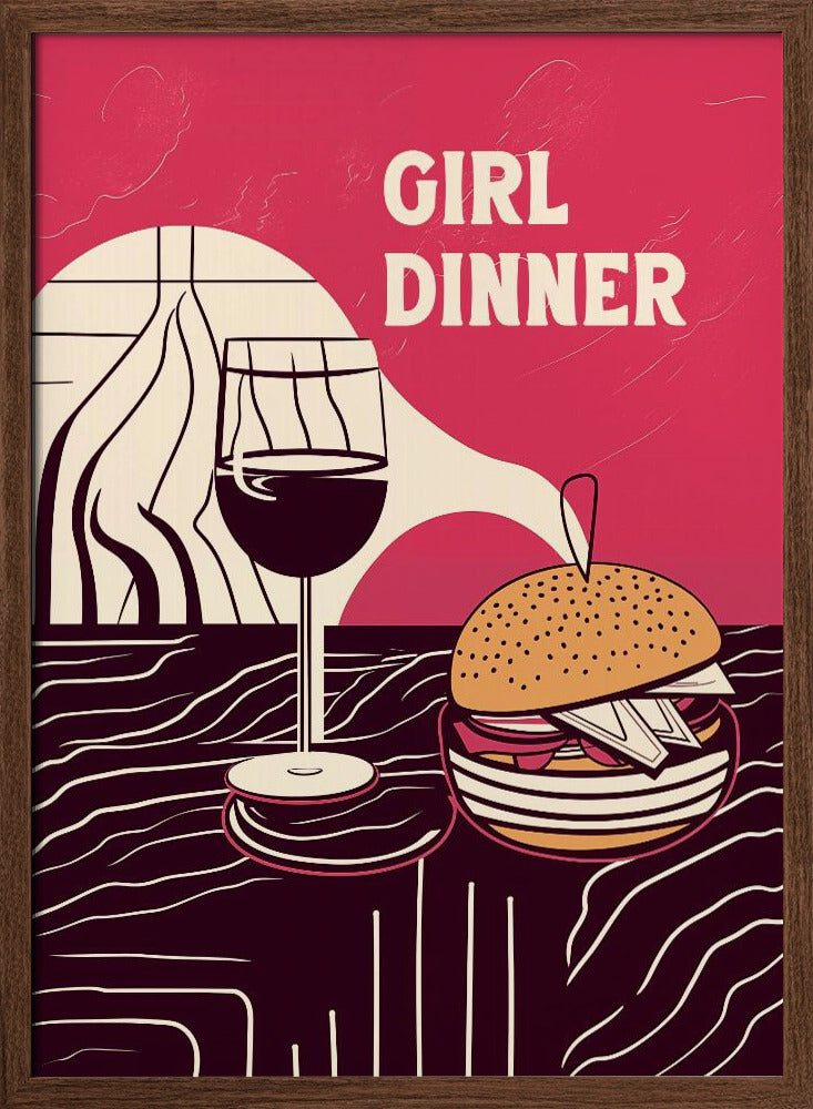 Girl Dinner No 3 Poster