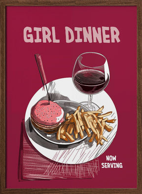 Girl Dinner No 4 Poster