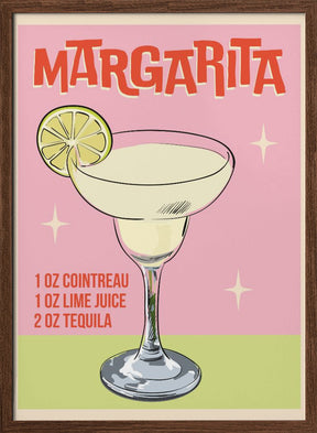 Margarita Cocktail Poster