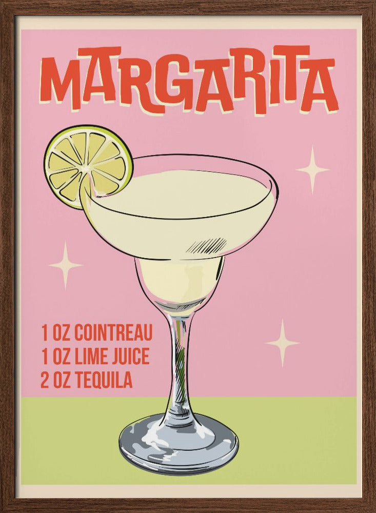 Margarita Cocktail Poster