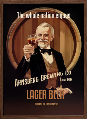 Lager Beer Poster