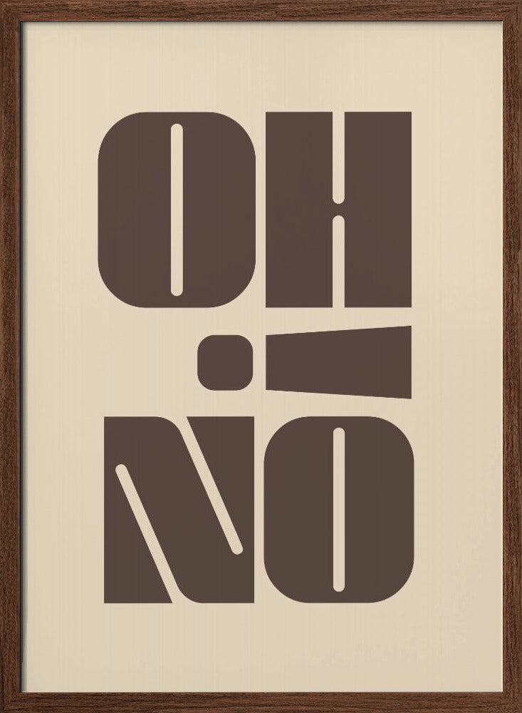 Oh No! Poster