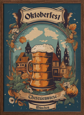 Oktoberfest Theresienwiese Poster