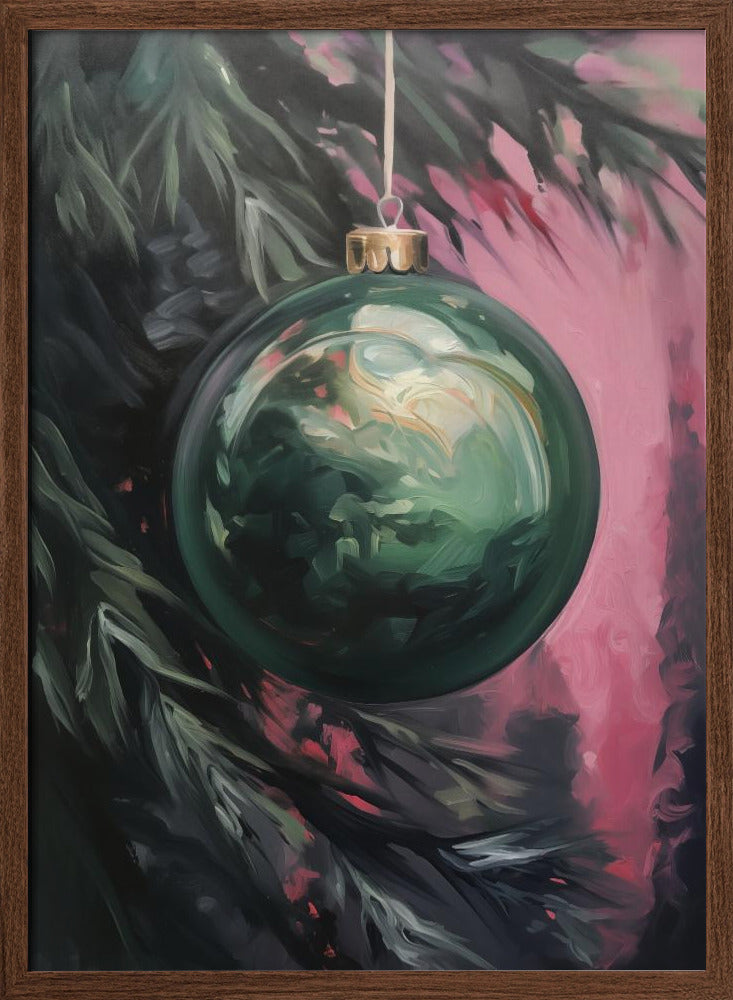 Christmas Bauble No 2 Poster