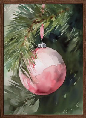 Christmas Bauble No 3 Poster