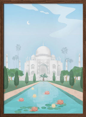 Taj Mahal, India Poster