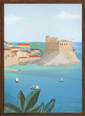 Dubrovnik Fortress Poster