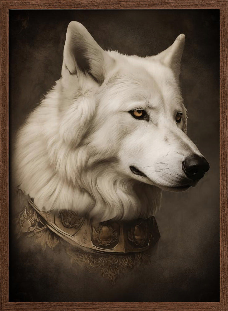 Wolf Portrait Poster