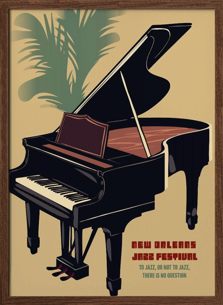 New Orleans Jazz Festival Poster