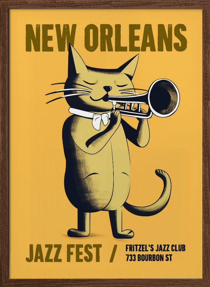 New Orleans Jazz Fest Poster