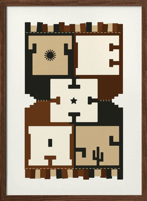 Carpet Texas wall art Poster