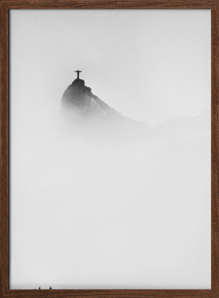 Cristo in the mist Poster