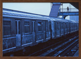 The train (from the series &quot;New York Blues&quot;) Poster