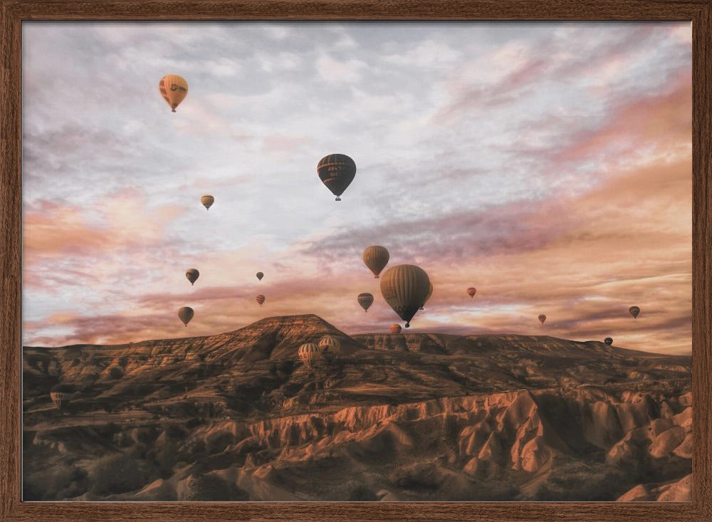 Cappodocia Hot air Balloon Poster