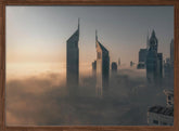 Fog Lockdown on the City of Steel Poster