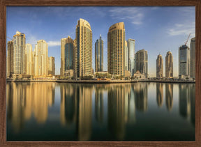 Panoramic Dubai Marina Poster