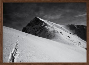 Lonely climber Poster