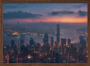 Sunrising Hong Kong Poster