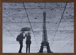 Under the Rain in Paris Poster