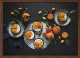 Citrus tartlets Poster