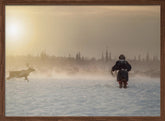 Reindeer hunter Poster