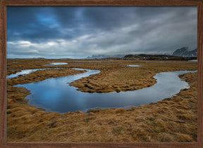 little river Lofoten Poster