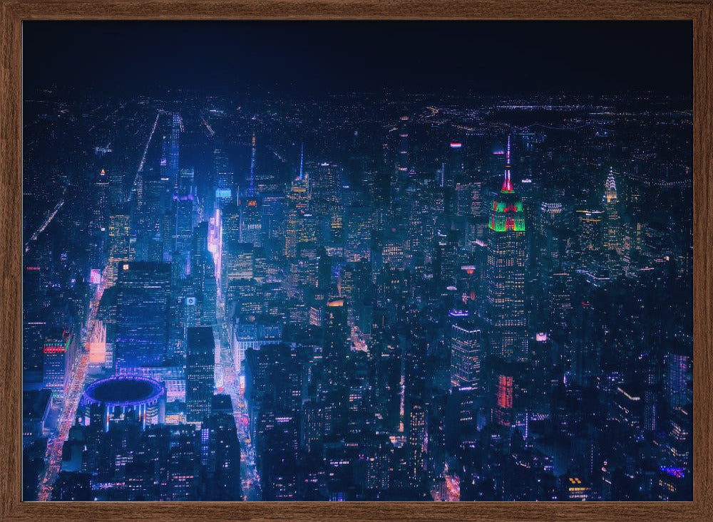 NYC Neon Noir Poster