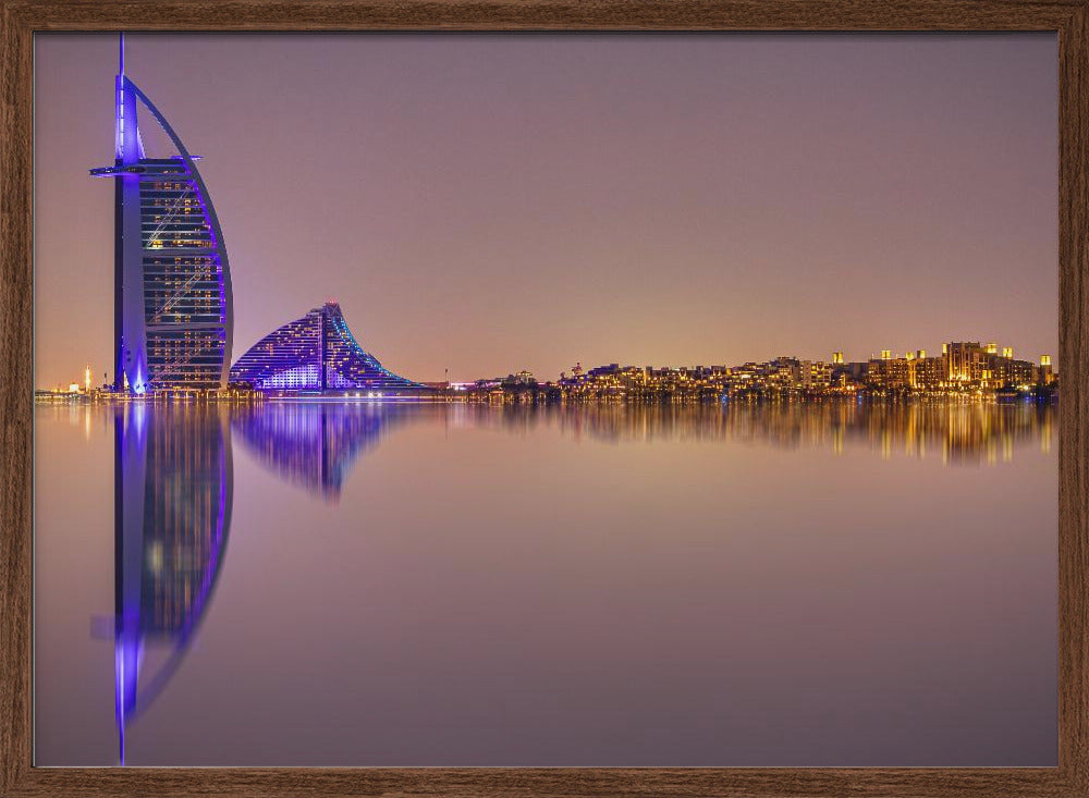 Burj Al Arab Reflections Poster