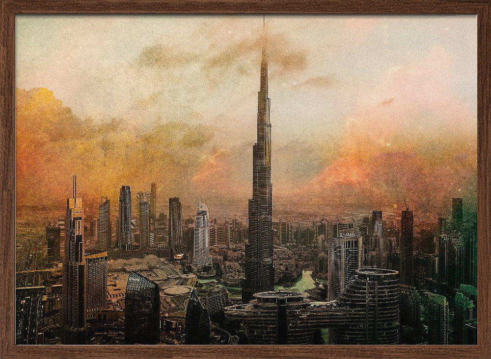 Burj Khalifa Poster