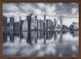 Manhattan Reflection Poster