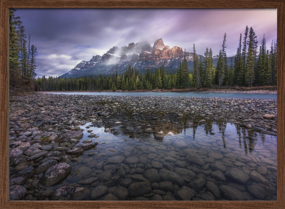 Castle Mountain Poster